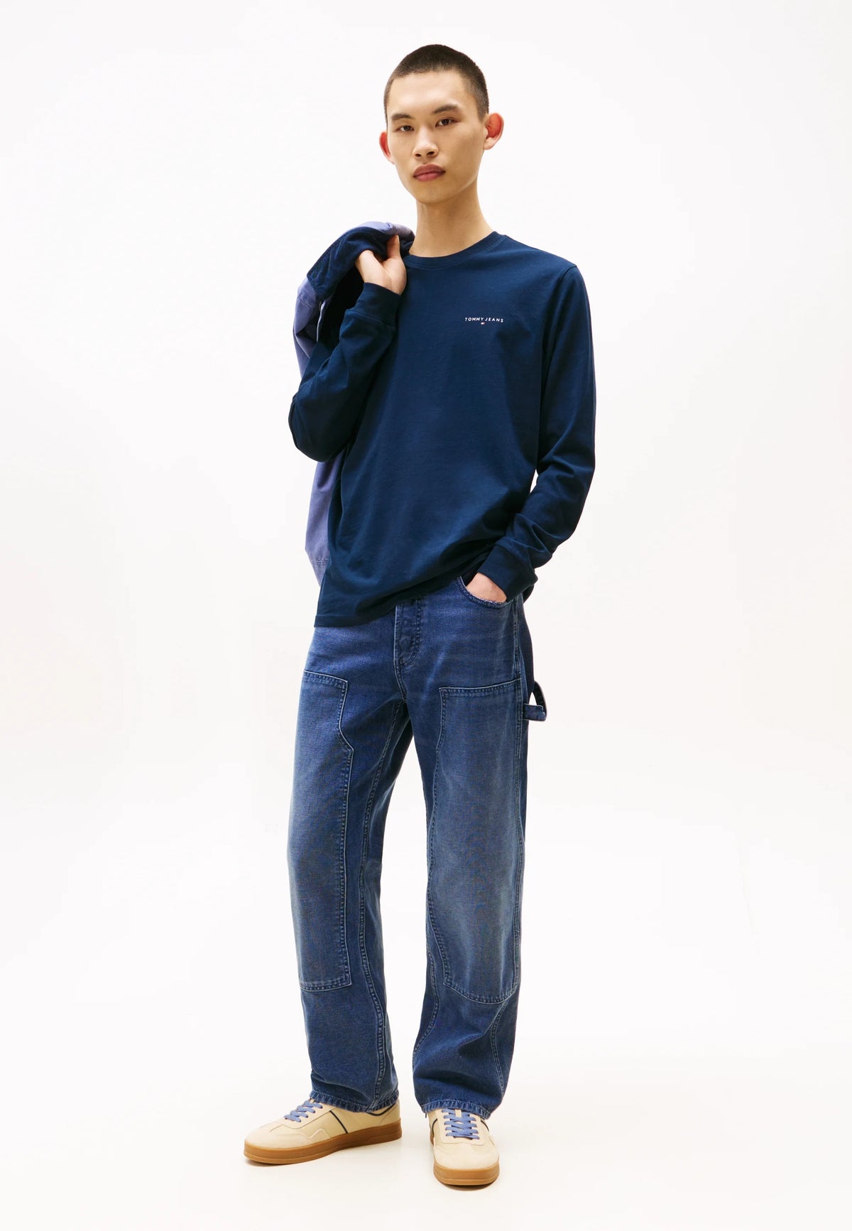 Tommy Jeans Chest Linear LS Tee