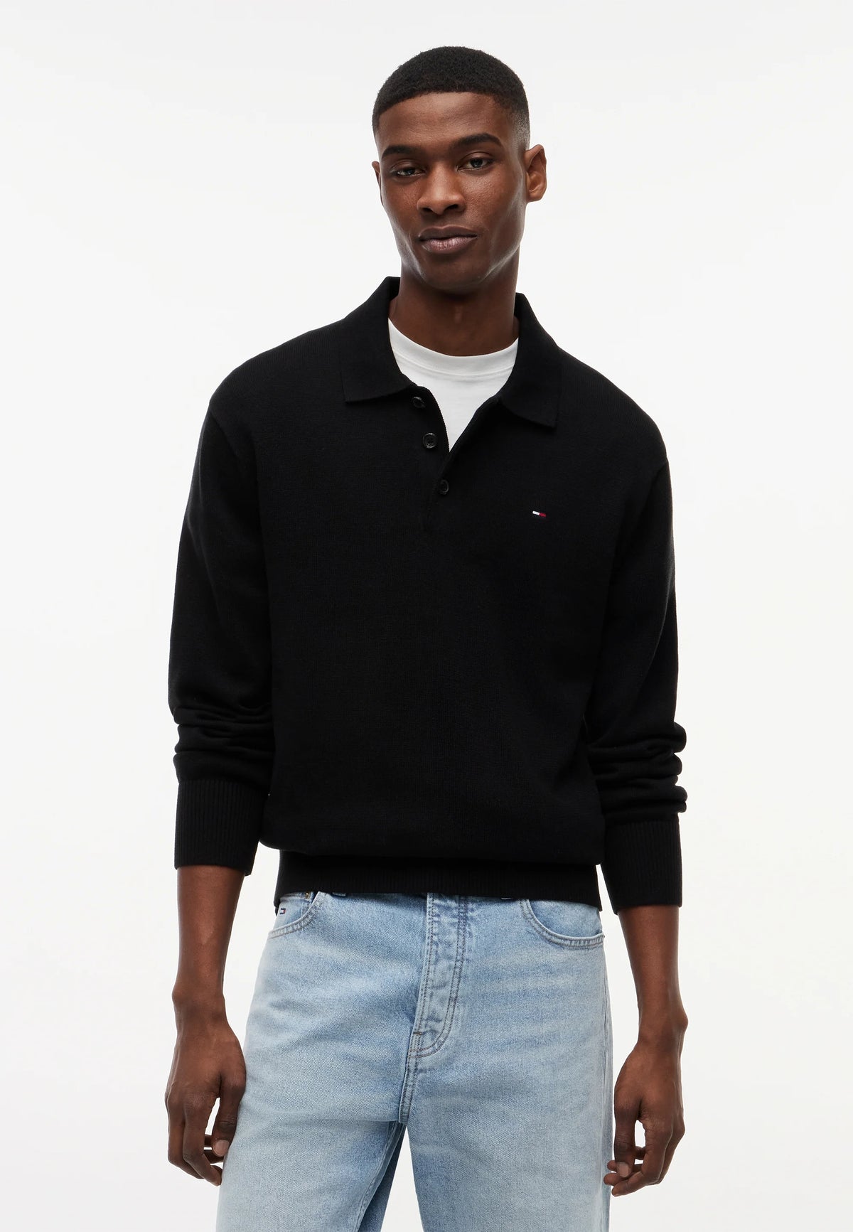 Tommy Jeans Essential Polo Sweater