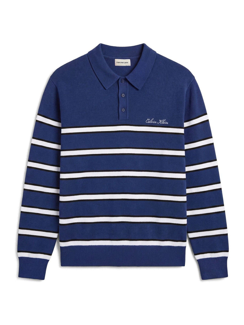Calvin Klein Jeans Cotton Stripe Polo