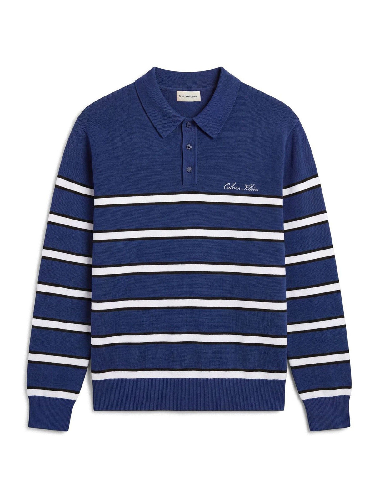 Calvin Klein Jeans Cotton Stripe Polo