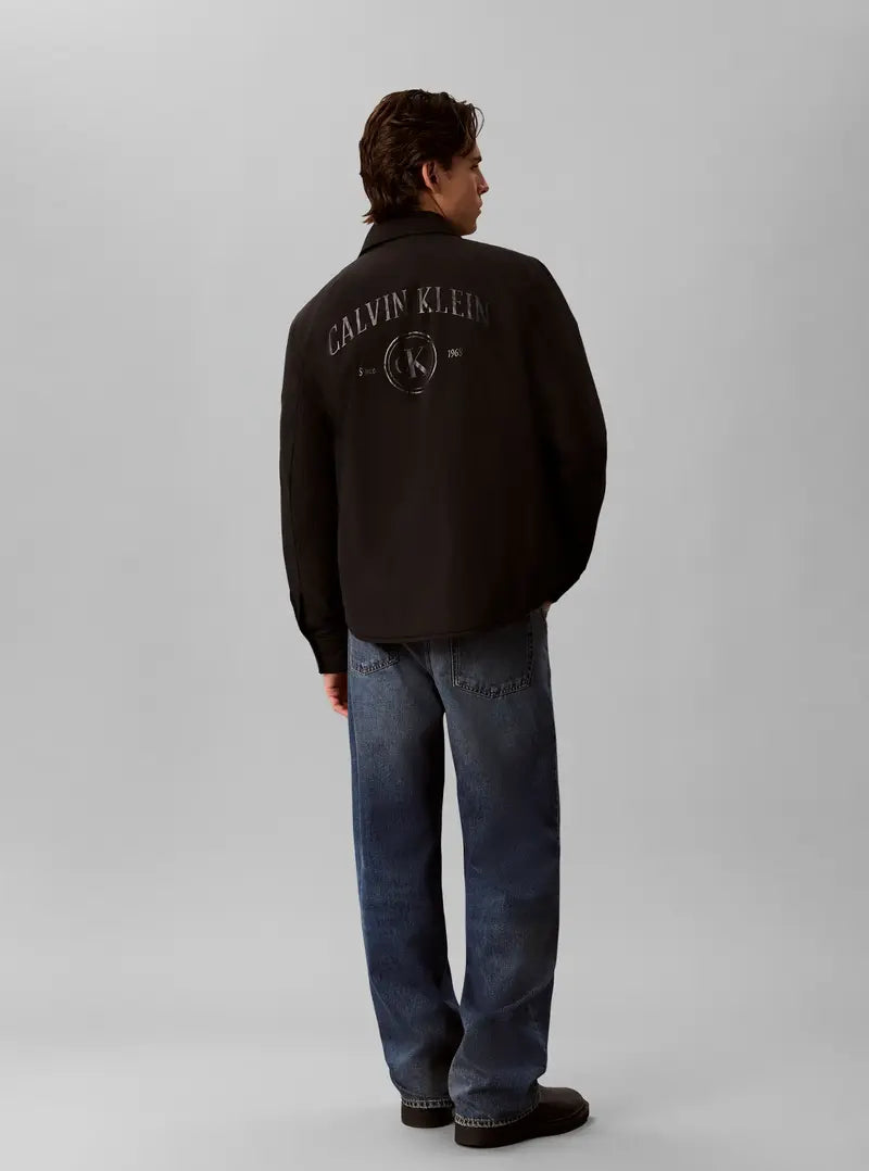 Calvin Klein Jeans Padded Nylon Shirt Jacket