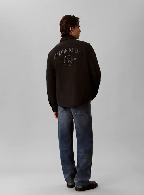 Calvin Klein Jeans Padded Nylon Shirt Jacket