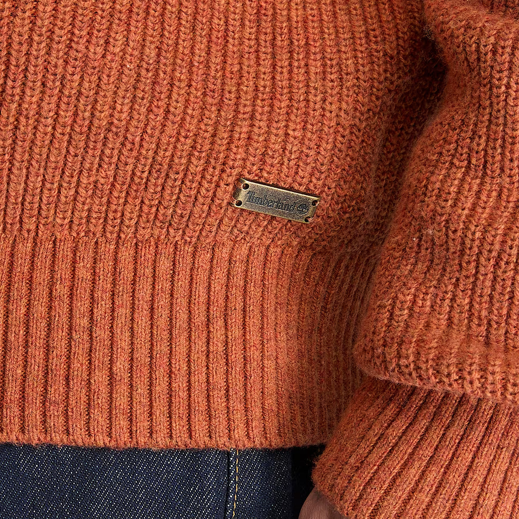 Timberland Cotton Blend Raglan Sleeve Crewneck