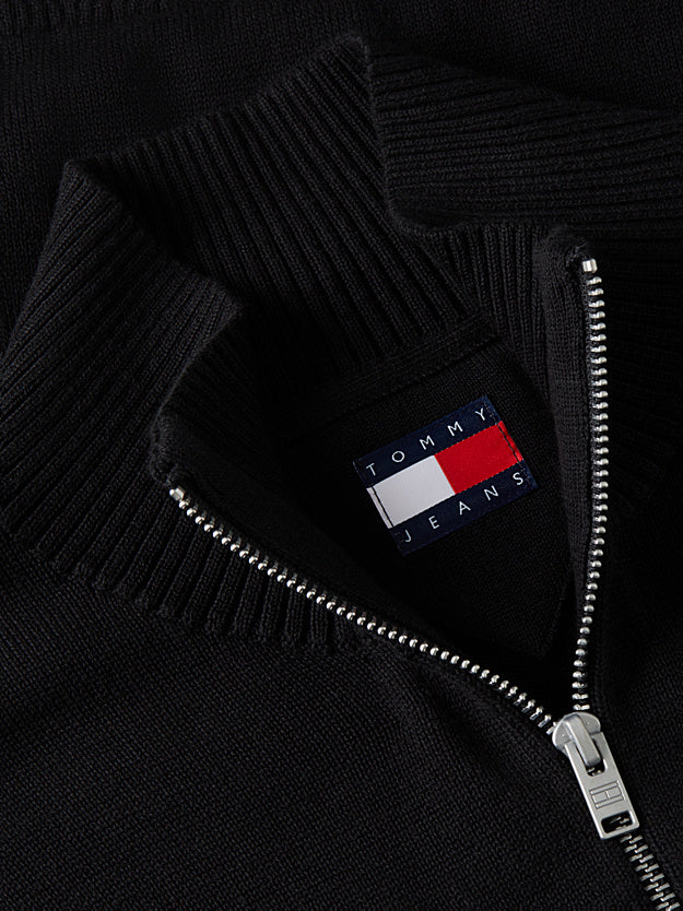 Tommy Jeans Slim Essential Light 1/4 Zip Sweater
