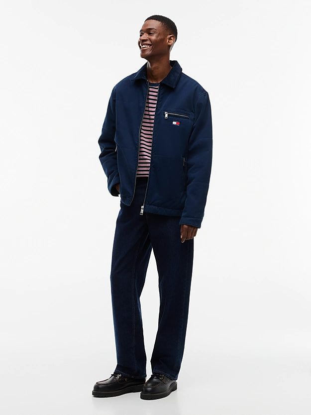 Tommy Jeans Quilted Cotton Jacket