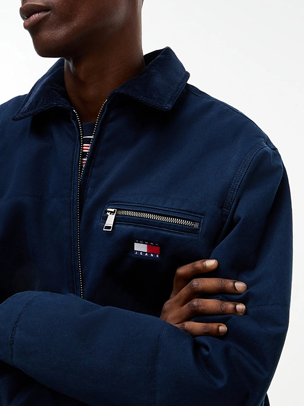 Tommy Jeans Quilted Cotton Jacket