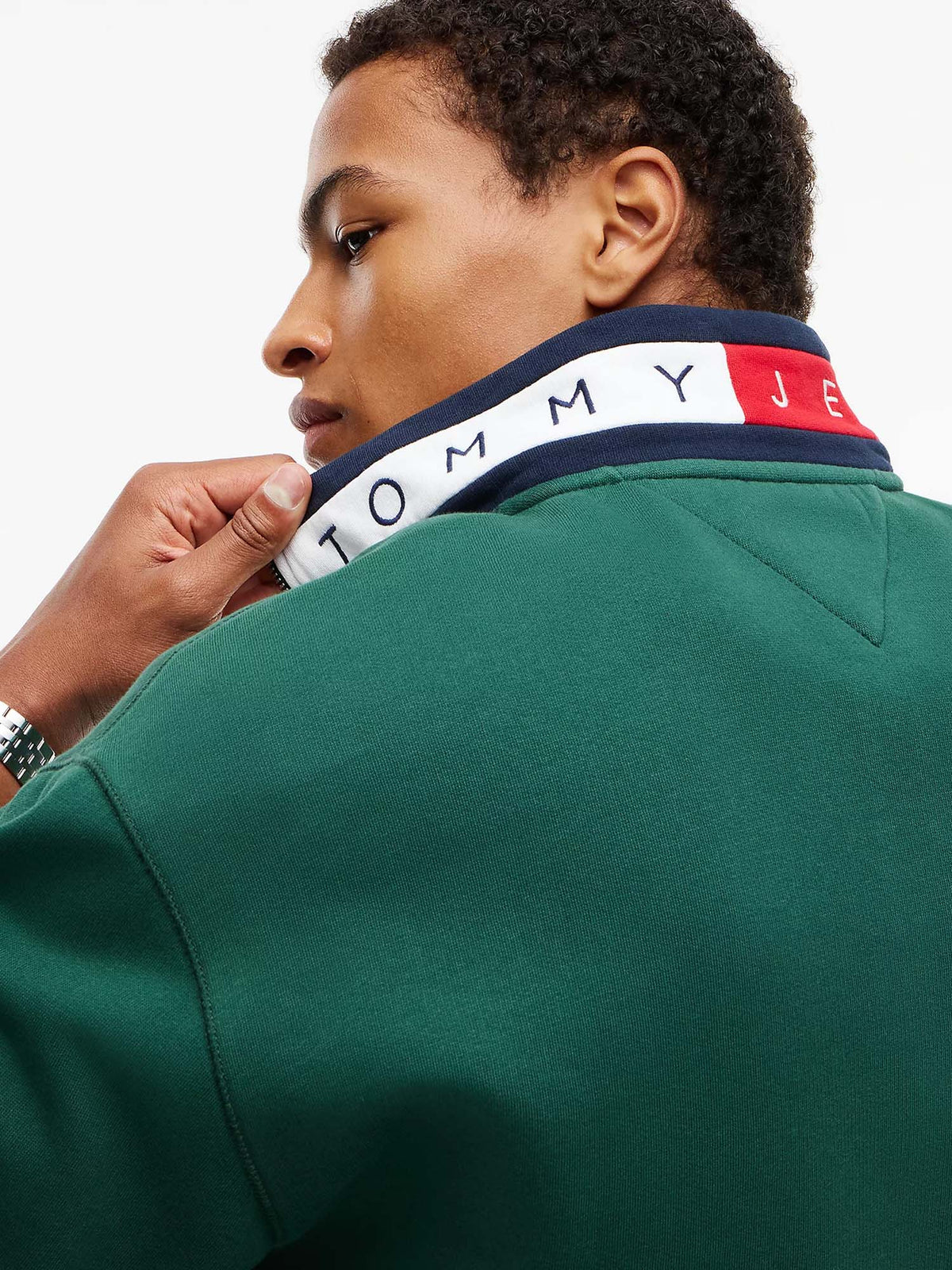 Tommy Jeans Relaxed Branded Collar