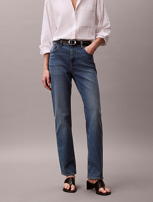 Calvin Klein Jeans High Rise Straight