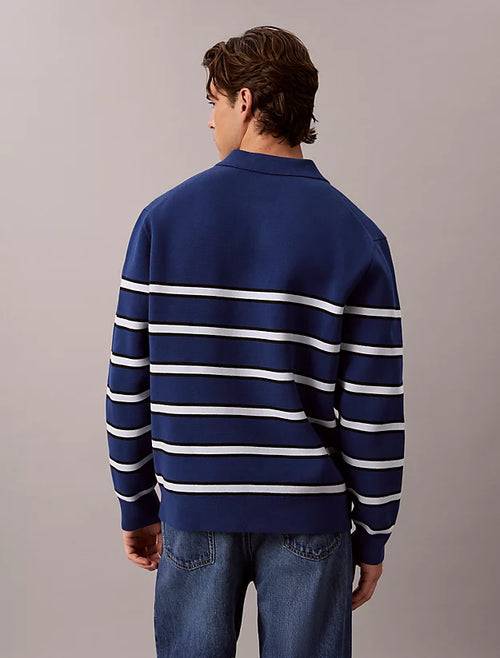 Calvin Klein Jeans Cotton Stripe Polo