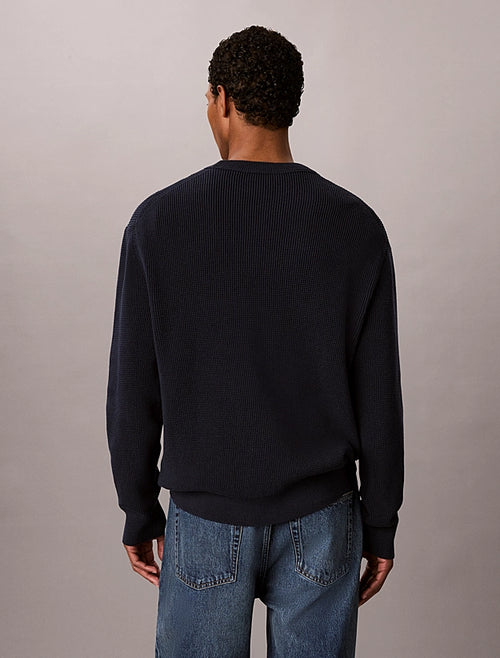 Calvin Klein Jeans Classic Cotton Waffle Crewneck
