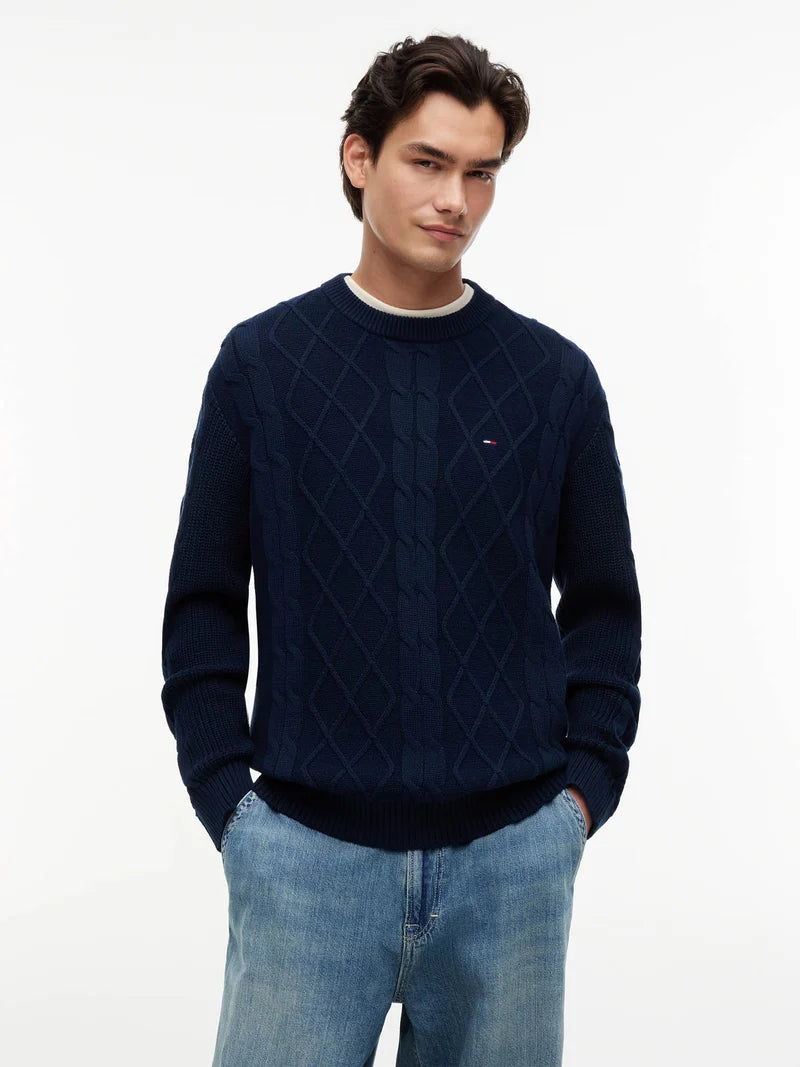 Tommy Jeans Cable Knit Sweater