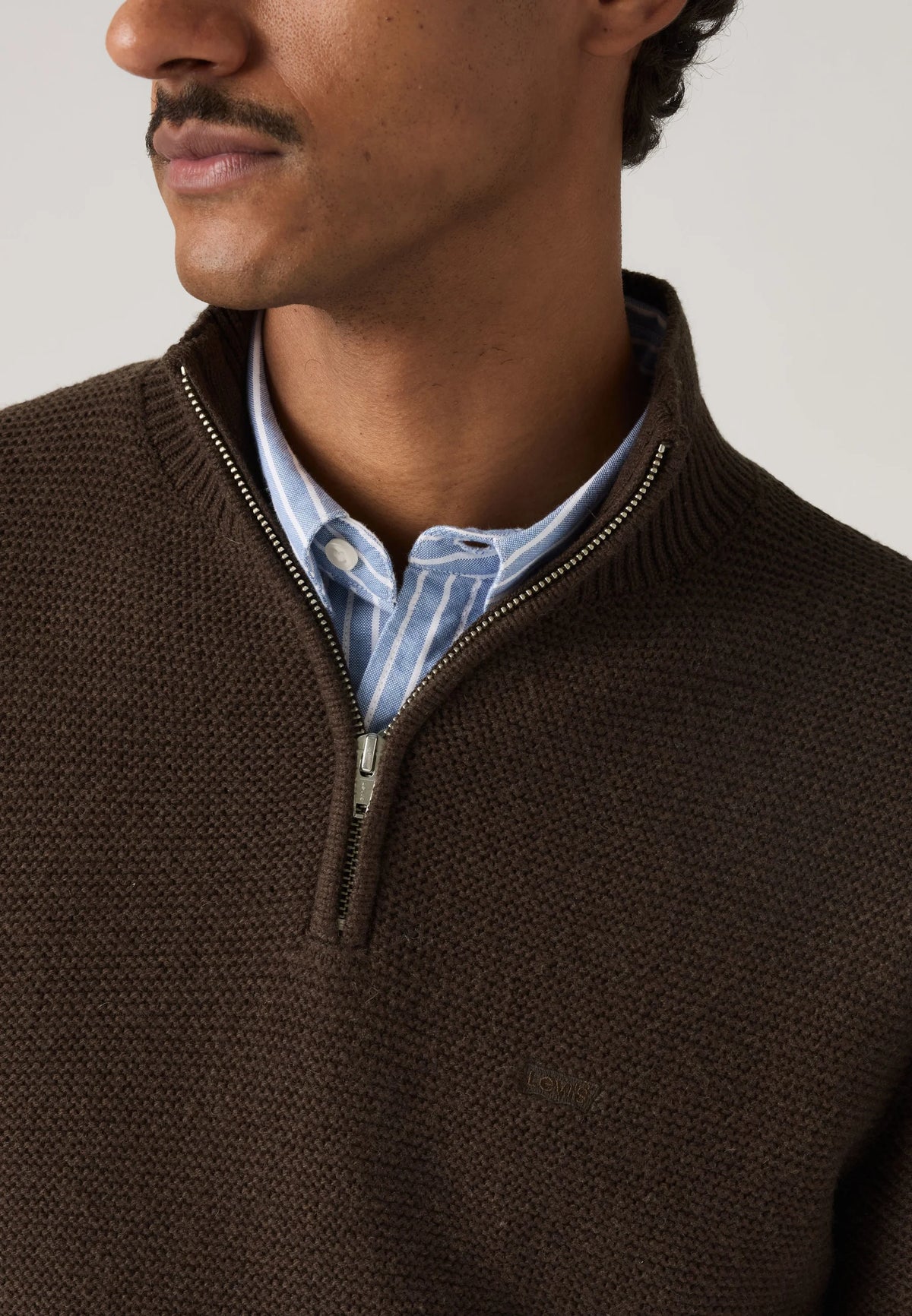 Levi's Housemark Quarter Zip Sweater