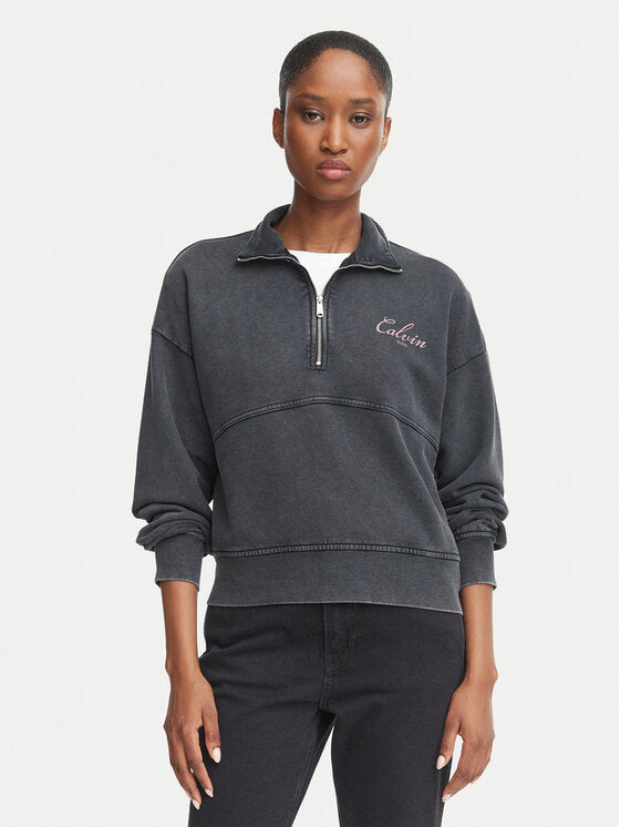 Calvin Klein Jeans French Terry Zip Sweatshirt