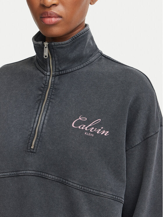 Calvin Klein Jeans French Terry Zip Sweatshirt