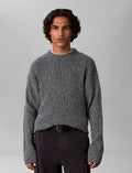 Calvin Klein Jeans Vertical Rib Cotton Crewneck