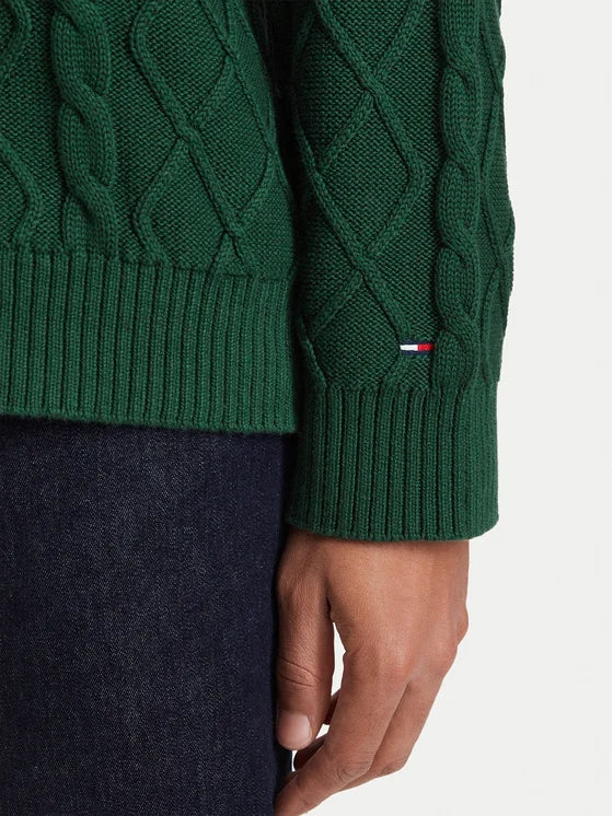 Tommy Jeans Flag Cable Sweater